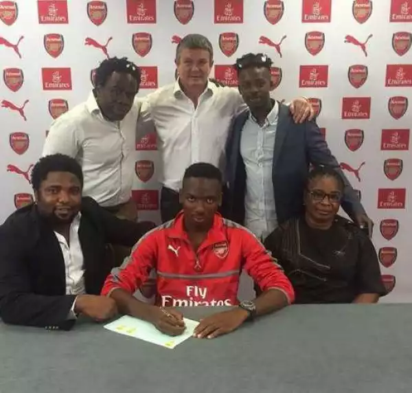 Arsenal Completes Signing Of Nigerian Under 17 Player “Kelechi Nwakali”